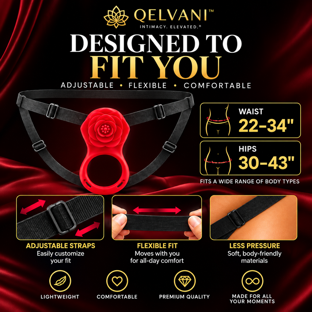QELVANI™ Wearable Rose for Couples | App + Remote Control